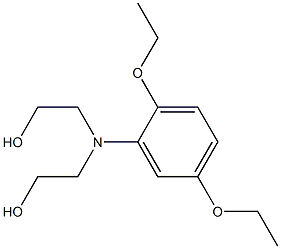 2,2'-(2,5-Diethoxyphenylimino)bisethanol 结构式