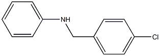 N-Phenyl(4-chlorobenzyl)amine 结构式