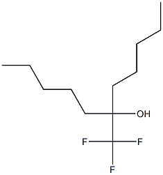 6-(Trifluoromethyl)undecan-6-ol 结构式