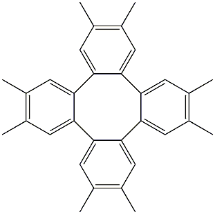 2,3,6,7,10,11,14,15-Octamethyltetraphenylene 结构式