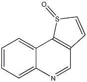 Thieno[3,2-c]quinoline 1-oxide 结构式