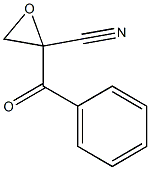 2-Benzoyloxirane-2-carbonitrile 结构式