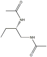 (-)-N,N'-[(S)-1-Ethylethylene]bis(acetamide) 结构式