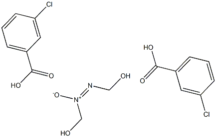 ONN-Azoxydimethanol bis(m-chlorobenzoate) 结构式