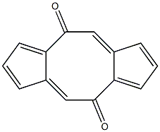 Dicyclopenta[a,e]cyclooctene-4,9-dione 结构式