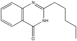 2-Pentylquinazolin-4(3H)-one 结构式