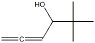 5,5-Dimethyl-1,2-hexadien-4-ol 结构式