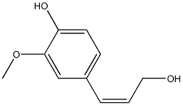 cis-Coniferyl alcohol 结构式