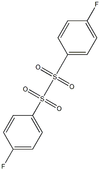 Bis(4-fluorophenyl) disulfon 结构式