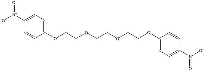 1,2-Bis[2-(4-nitrophenoxy)ethoxy]ethane 结构式