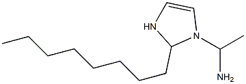 1-(1-Aminoethyl)-2-octyl-4-imidazoline 结构式