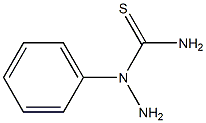 2-Phenylthiosemicarbazide 结构式