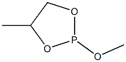 2-Methoxy-4-methyl-1,3,2-dioxaphospholane 结构式