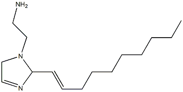 1-(2-Aminoethyl)-2-(1-decenyl)-3-imidazoline 结构式