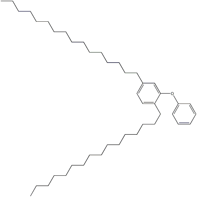 2,5-Dihexadecyl[oxybisbenzene] 结构式