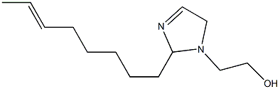 2-(6-Octenyl)-3-imidazoline-1-ethanol 结构式