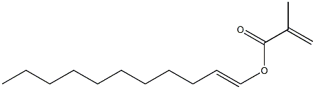 Methacrylic acid (1-undecenyl) ester 结构式