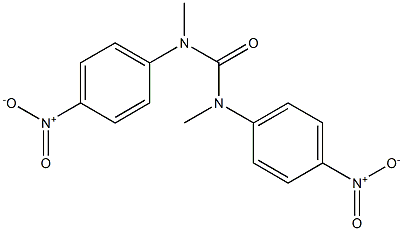 1-(4-Nitrophenyl)-3-(4-nitrophenyl)-1,3-dimethylurea 结构式