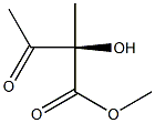 [R,(-)]-2-Hydroxy-2-methylacetoacetic acid methyl ester 结构式