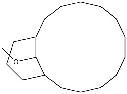 17-Methoxybicyclo[11.3.1]heptadecane 结构式