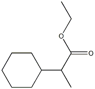 2-Cyclohexylpropionic acid ethyl ester 结构式