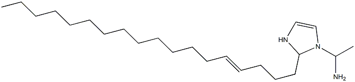 1-(1-Aminoethyl)-2-(4-octadecenyl)-4-imidazoline 结构式