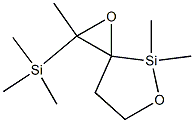 1,4,4-Trimethyl-1-(trimethylsilyl)-2,5-dioxa-4-silaspiro[2.4]heptane 结构式