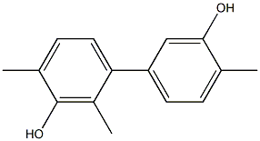 2,4,4'-Trimethyl-1,1'-biphenyl-3,3'-diol 结构式