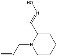 1-Allyl-2-[(hydroxyimino)methyl]piperidine 结构式