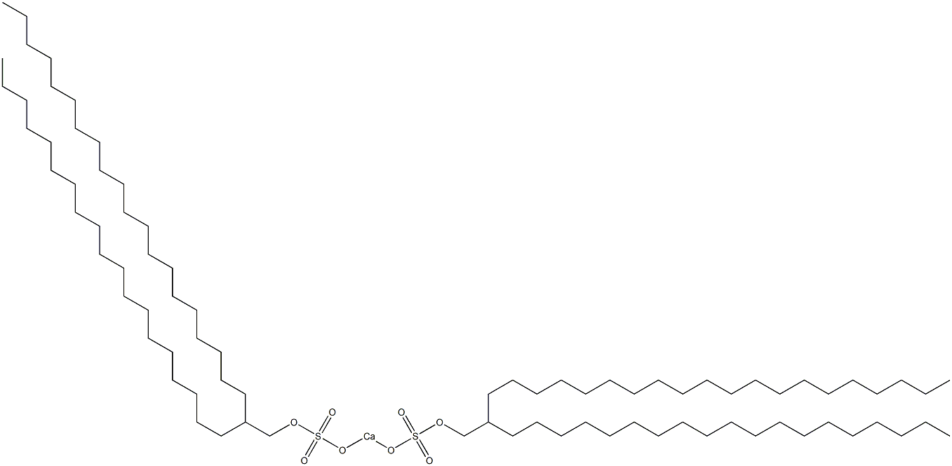 Bis(2-nonadecyldocosyloxysulfonyloxy)calcium 结构式