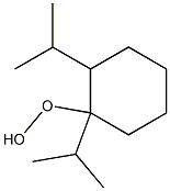 Diisopropylcyclohexyl hydroperoxide 结构式