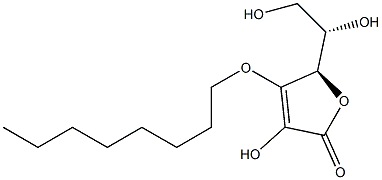 3-O-Octyl-L-ascorbic acid 结构式