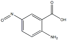 2-Amino-5-nitrosobenzoic acid 结构式