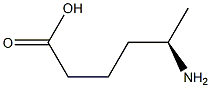 [R,(+)]-5-Aminohexanoic acid 结构式