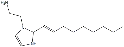 1-(2-Aminoethyl)-2-(1-nonenyl)-4-imidazoline 结构式