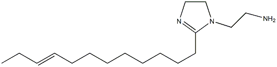 1-(2-Aminoethyl)-2-(9-dodecenyl)-2-imidazoline 结构式