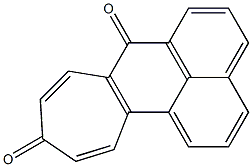 Cyclohepta[a]phenalene-7,10-dione 结构式