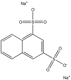 1,3-Naphthalenedisulfonic acid disodium salt 结构式