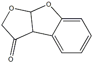 2,3,3a,8a-Tetrahydrofuro[2,3-b]benzofuran-3-one 结构式