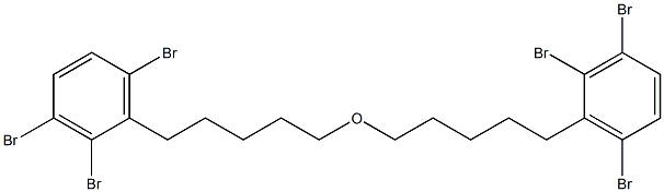 2,3,6-Tribromophenylpentyl ether 结构式