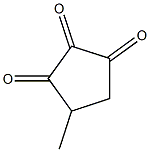 1-Methylcyclopentane-2,3,4-trione 结构式