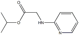 N-(2-Pyridyl)glycine isopropyl ester 结构式