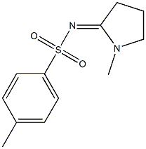 1-Methyl-2-(tosylimino)pyrrolidine 结构式