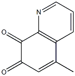 5-Methylquinoline-7,8-dione 结构式