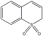 2H-1-Benzothiopyran 1,1-dioxide 结构式