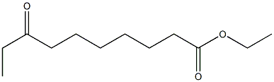 8-Oxodecanoic acid ethyl ester 结构式