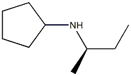 (R)-N-Cyclopentyl-2-butanamine 结构式