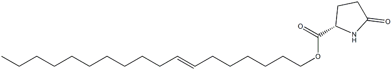 (S)-5-Oxopyrrolidine-2-carboxylic acid 7-octadecenyl ester 结构式