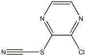 2-Chloro-3-thiocyanatopyrazine 结构式