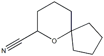 6-Oxaspiro[4.5]decane-7-carbonitrile 结构式